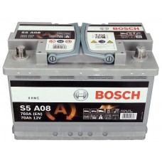 Bosch AGM 70ah 760a en