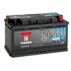 Yuasa AGM 80ah 800a en