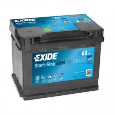 Exide AGM 60ah 680a en