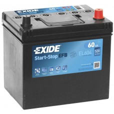 Exide EFB 60ah 520a