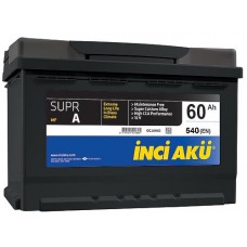 Inci Aku 60AH 540A EN